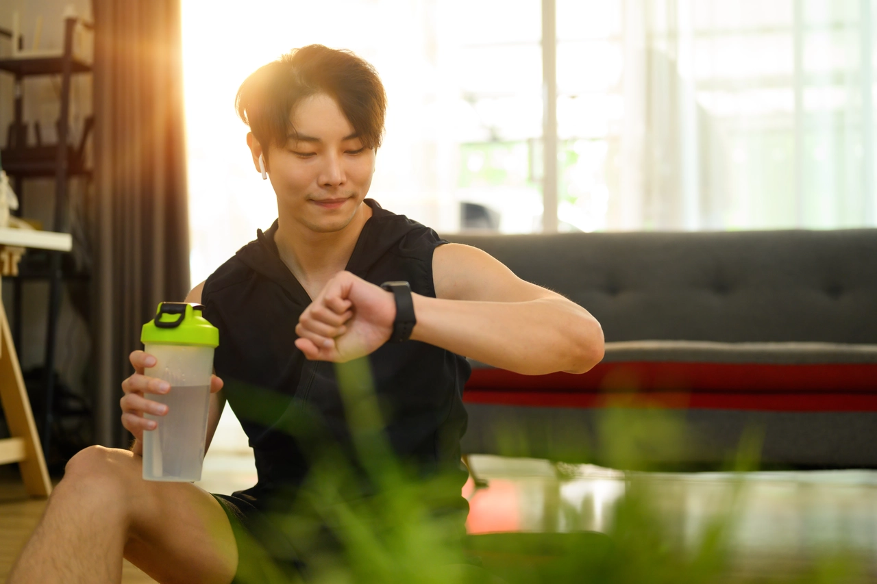 台中健康餐飲健身男性