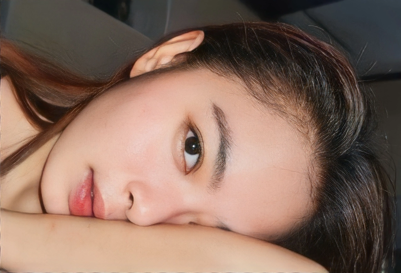 台中女性飄眉作品特寫